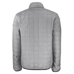 Baltimore Ravens Cutter & Buck Big & Tall Rainier PrimaLoft Eco Insulated Full-Zip Hoodie Puffer Jacket - Gray - NFL