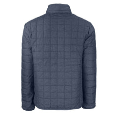 Buffalo Bills Cutter & Buck Big & Tall Rainier PrimaLoft Eco Insulated Full-Zip Hoodie Puffer Jacket - Charcoal - NFL