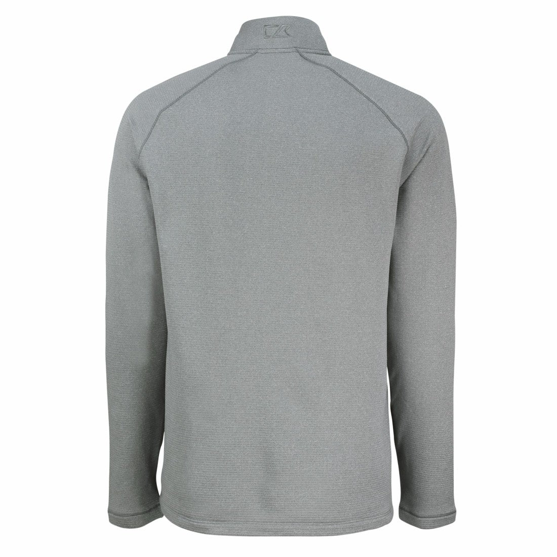 Detroit Lions Cutter & Buck Peshastin Eco Fleece Tri-Blend Raglan Recycled Quarter-Zip Jacket - Heather Gray - NFL
