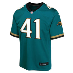Josh Hines-Allen Jacksonville Jaguars Youth Alternate 2 Prowler Throwback Game Jersey - Teal - Nike