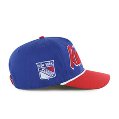 New York Rangers '47 Dropshadow Rope Hitch Adjustable Hat - Blue/Red | 47 brand online