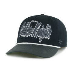 Vegas Golden Knights '47 Dropshadow Rope Hitch Adjustable Hat - Black/Charcoal | 47 brand near me