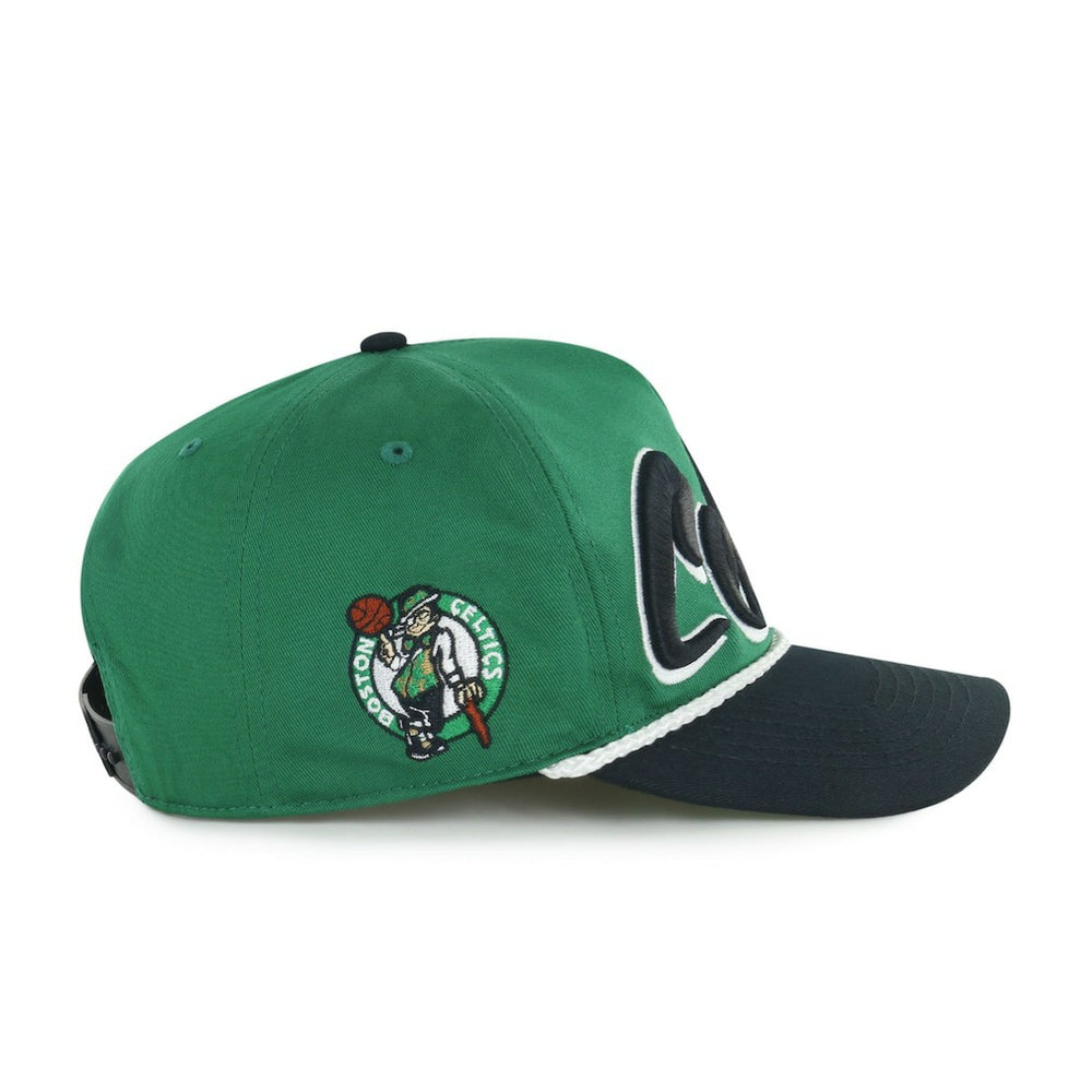 47 brand Boston Celtics '47 Dropshadow Rope Hitch Adjustable Hat Kelly Green/Black