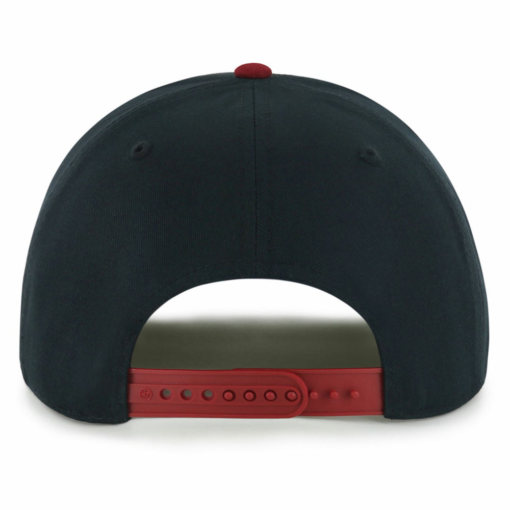 47 brand Miami Heat '47 Dropshadow Rope Hitch Adjustable Hat Black/Red