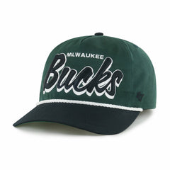 47 brand Milwaukee Bucks '47 Dropshadow Rope Hitch Adjustable Hat Hunter Green/Black