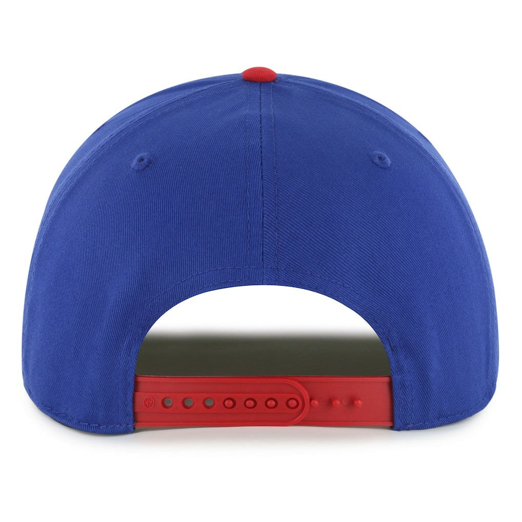 47 brand Philadelphia 76ers '47 Dropshadow Rope Hitch Adjustable Hat Royal/Red