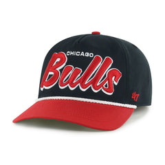 47 brand Chicago Bulls '47 Dropshadow Rope Hitch Adjustable Hat Black/Red