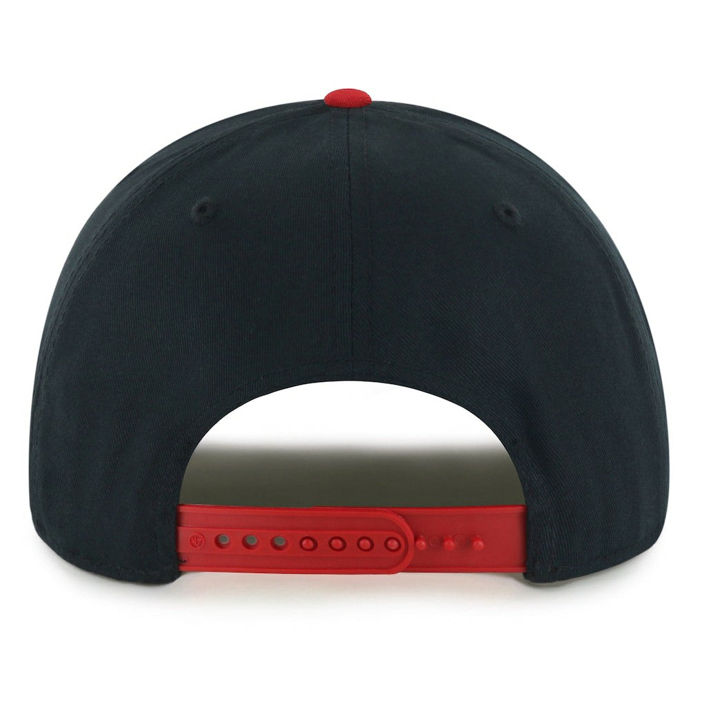 47 brand Chicago Bulls '47 Dropshadow Rope Hitch Adjustable Hat Black/Red