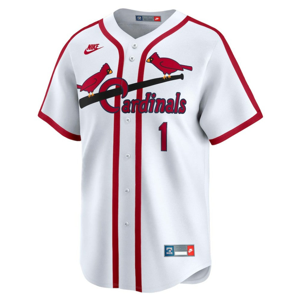 Ozzie Smith St. Louis Cardinals Nike Throwback Cooperstown Collection Limited Jersey Discount