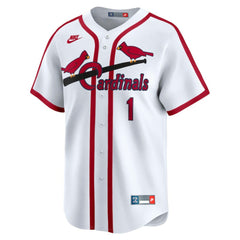 Ozzie Smith St. Louis Cardinals Nike Throwback Cooperstown Collection Limited Jersey Discount
