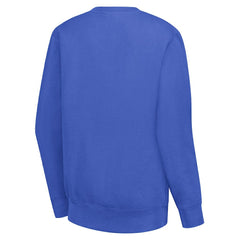 Dallas Mavericks G-III 4Her by Carl Banks Women's Leopard Heart Fleece Pullover Sweatshirt Royal