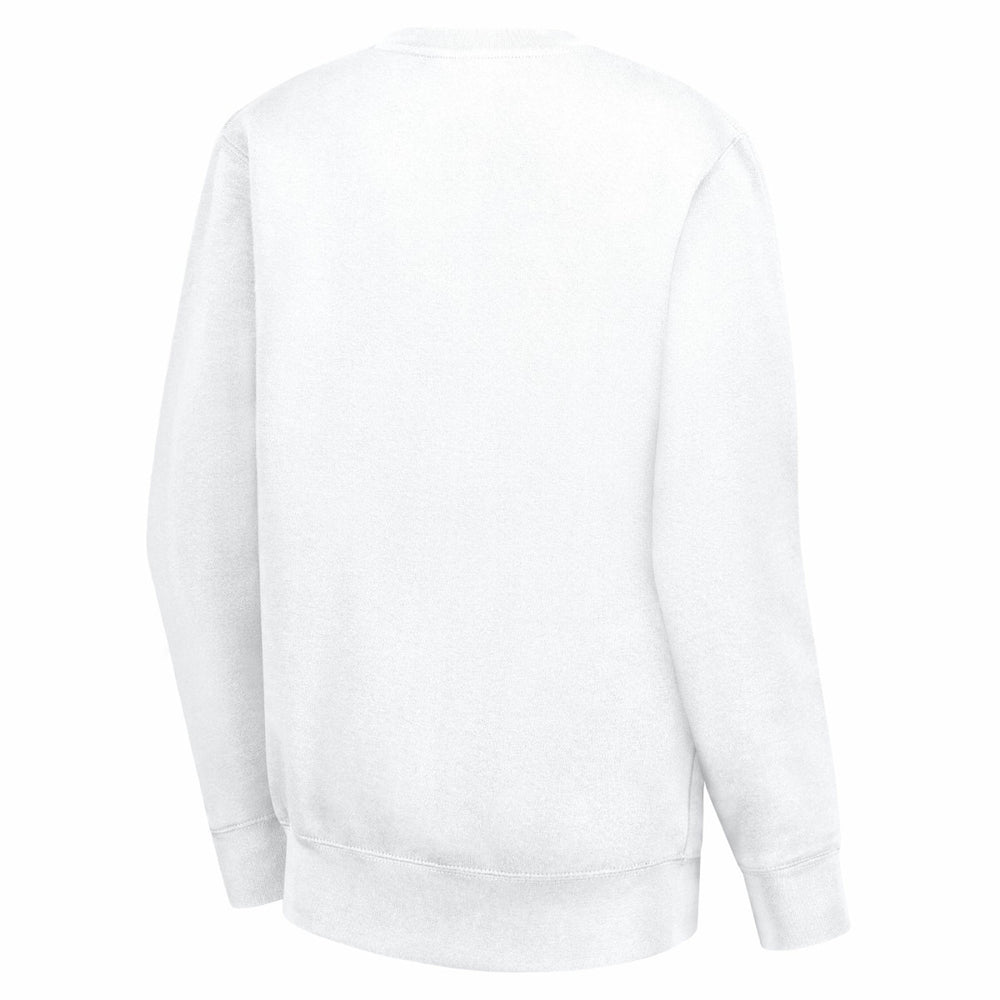 Sacramento Kings G-III 4Her by Carl Banks Women's Leopard Heart Fleece Pullover Sweatshirt White