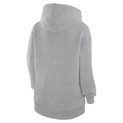 Golden State Warriors G-III 4Her by Carl Banks Women's Leopard Heart Graphic Fleece Pullover Hoodie Heather Gray