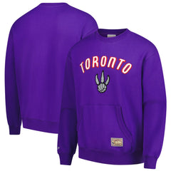 Mitchell & Ness Toronto Raptors Nights Pullover Sweatshirt Purple