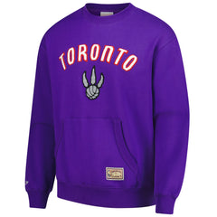 Mitchell & Ness Toronto Raptors Nights Pullover Sweatshirt Purple