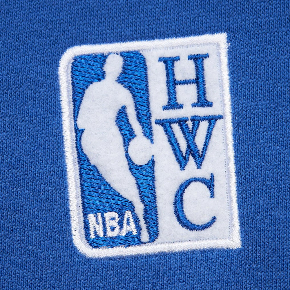 Mitchell & Ness Denver Nuggets Hardwood Classics There & Back 2.0 Vintage Pullover Sweatshirt Royal