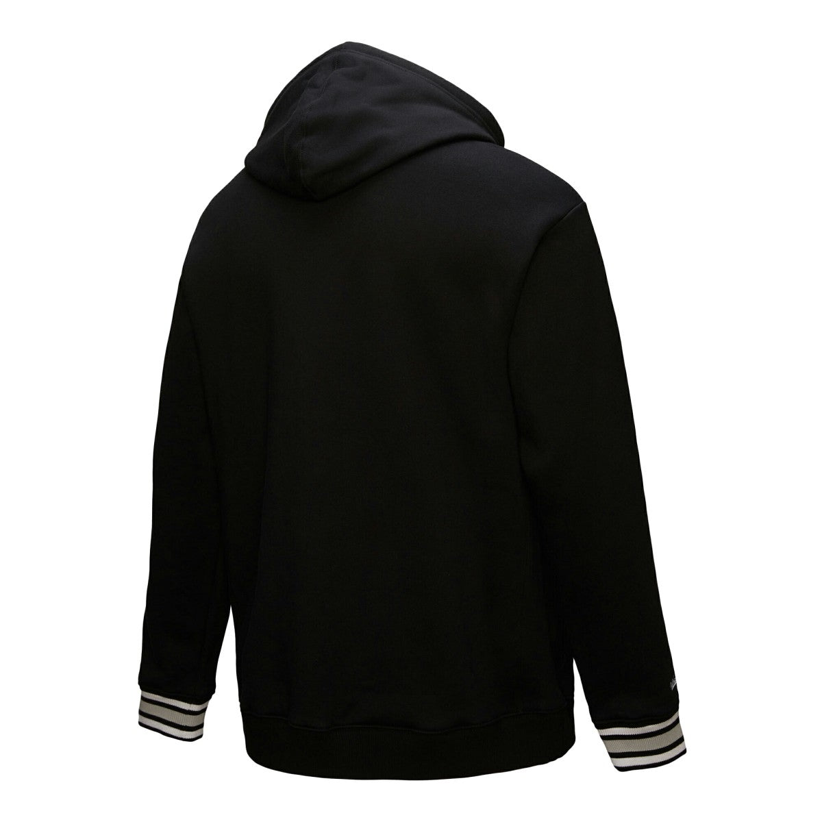 Mitchell & Ness Sacramento Kings Chainstitch Applique Vintage Heavyweight Pullover Hoodie Black