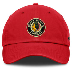 Chicago Blackhawks Fanatics Decades Collection Adjustable Hat - Red | Fanatics discount
