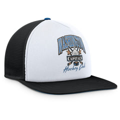 Washington Capitals Fanatics Decades Collection Foam Front Snapback Hat - White/Black | Fanatics discount