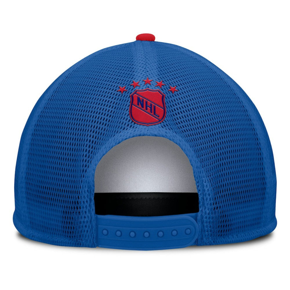 New York Rangers Fanatics Decades Collection Foam Front Snapback Hat - White/Royal | Fanatics sale