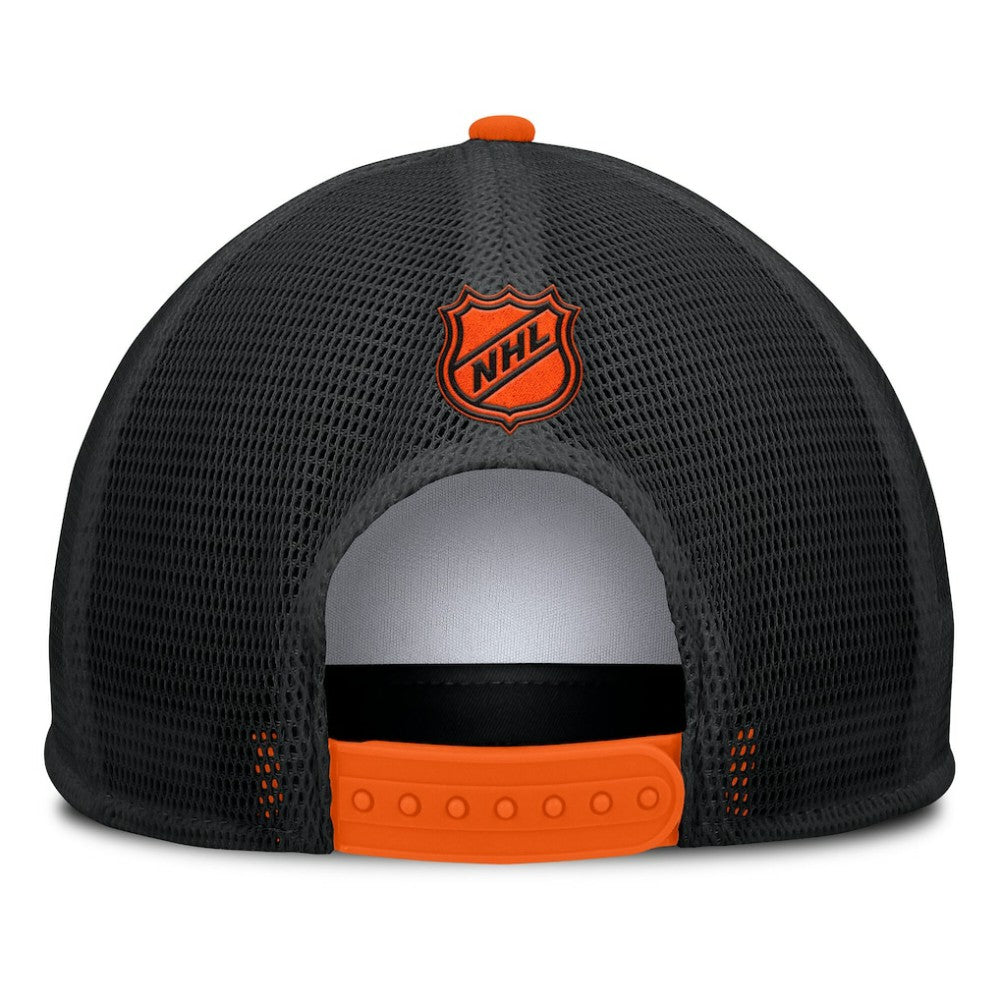 Philadelphia Flyers Fanatics Decades Collection Foam Front Snapback Hat - White/Orange | Fanatics discount