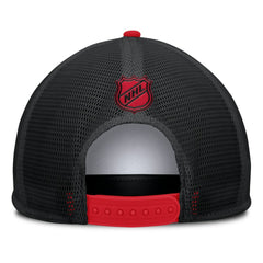 New Jersey Devils Fanatics Decades Collection Foam Front Snapback Hat - White/Red | Fanatics Lifestyle