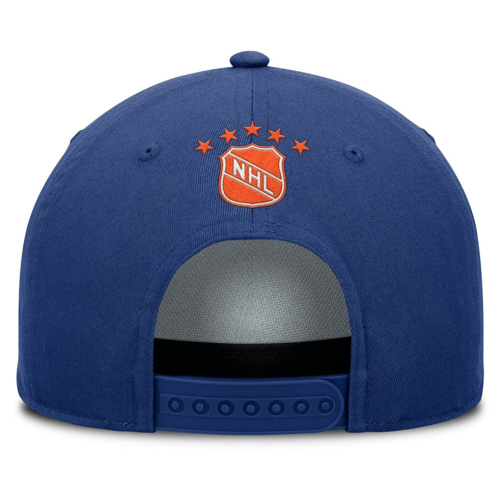 Edmonton Oilers Fanatics Decades Collection A-Frame Rope Adjustable Hat - Royal | Fanatics online