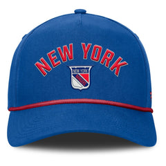 New York Rangers Fanatics Decades Collection A-Frame Rope Adjustable Hat - Royal | Fanatics online
