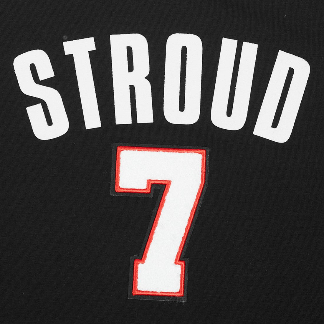 C.J. Stroud Houston Texans Pro Standard Women's Player Name & Number Cropped Boxy T-Shirt - Black - NFL
