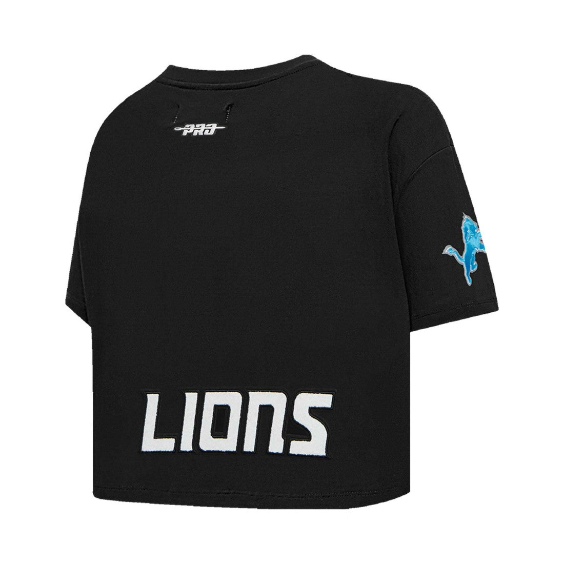 Amon-Ra St. Brown Detroit Lions Pro Standard Women's Player Name & Number Cropped Boxy T-Shirt - Black - NFL