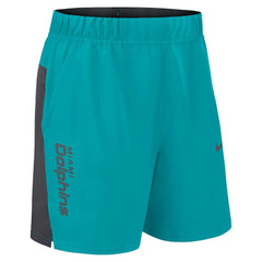 Miami Dolphins Woven Victory Dri-FIT Shorts - Aqua - Nike