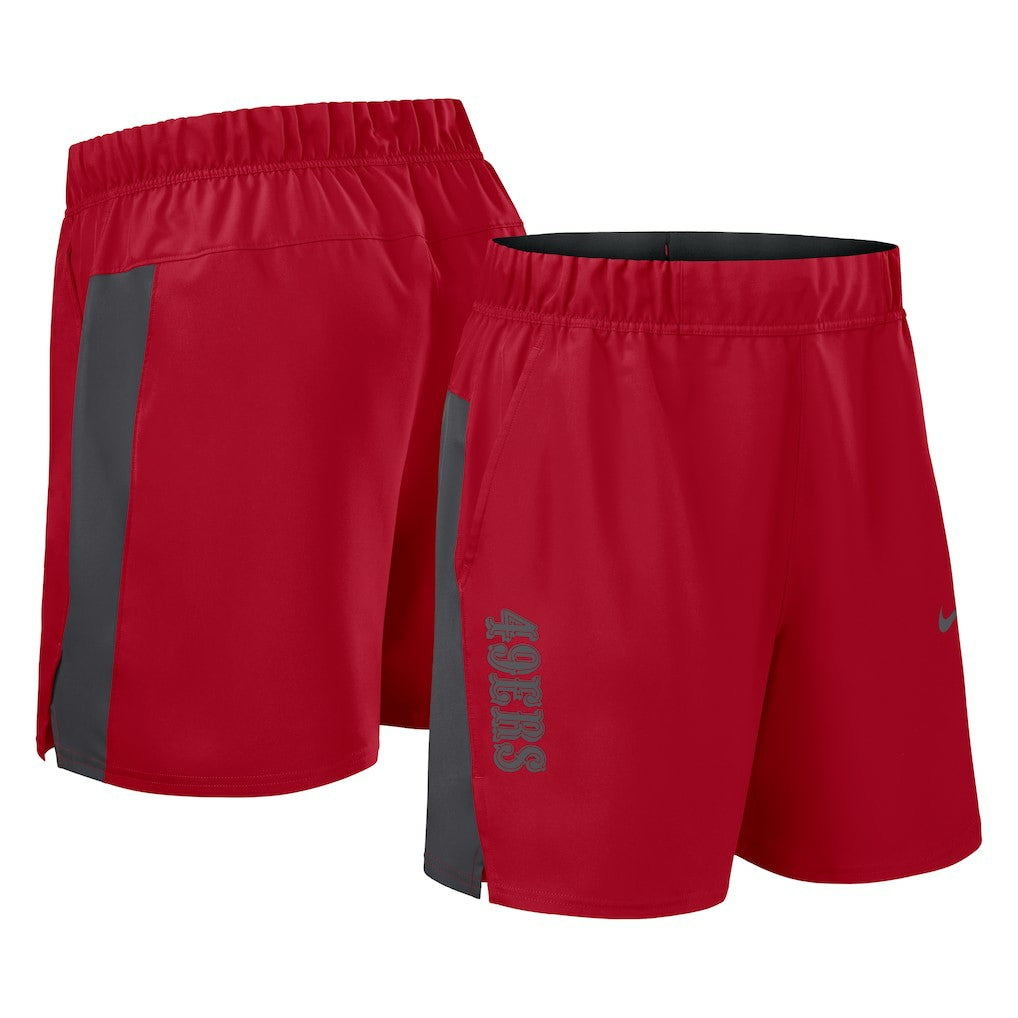 San Francisco 49ers Woven Victory Dri-FIT Shorts - Scarlet - Nike