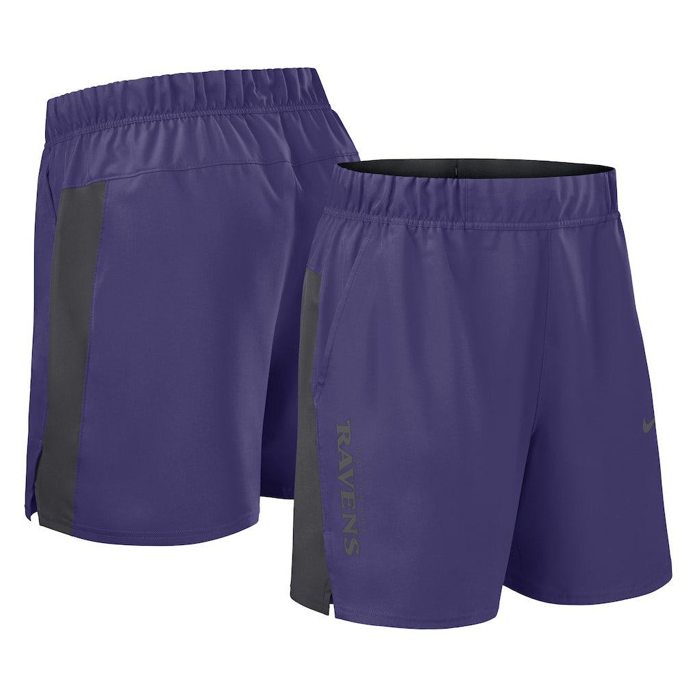 Baltimore Ravens Woven Victory Dri-FIT Shorts - Purple - Nike