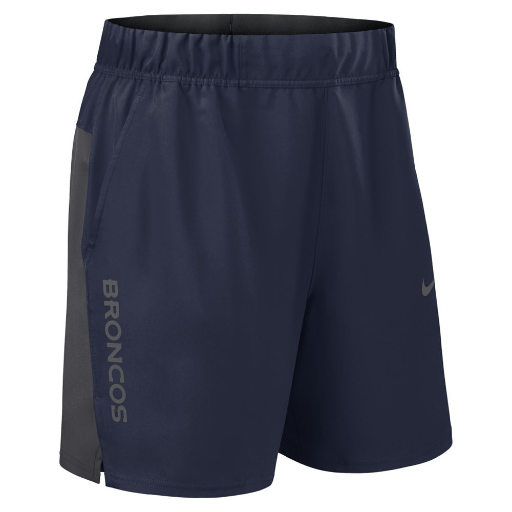 Denver Broncos Woven Victory Dri-FIT Shorts - Navy - Nike