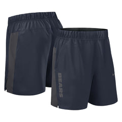 Chicago Bears Woven Victory Dri-FIT Shorts - Navy - Nike