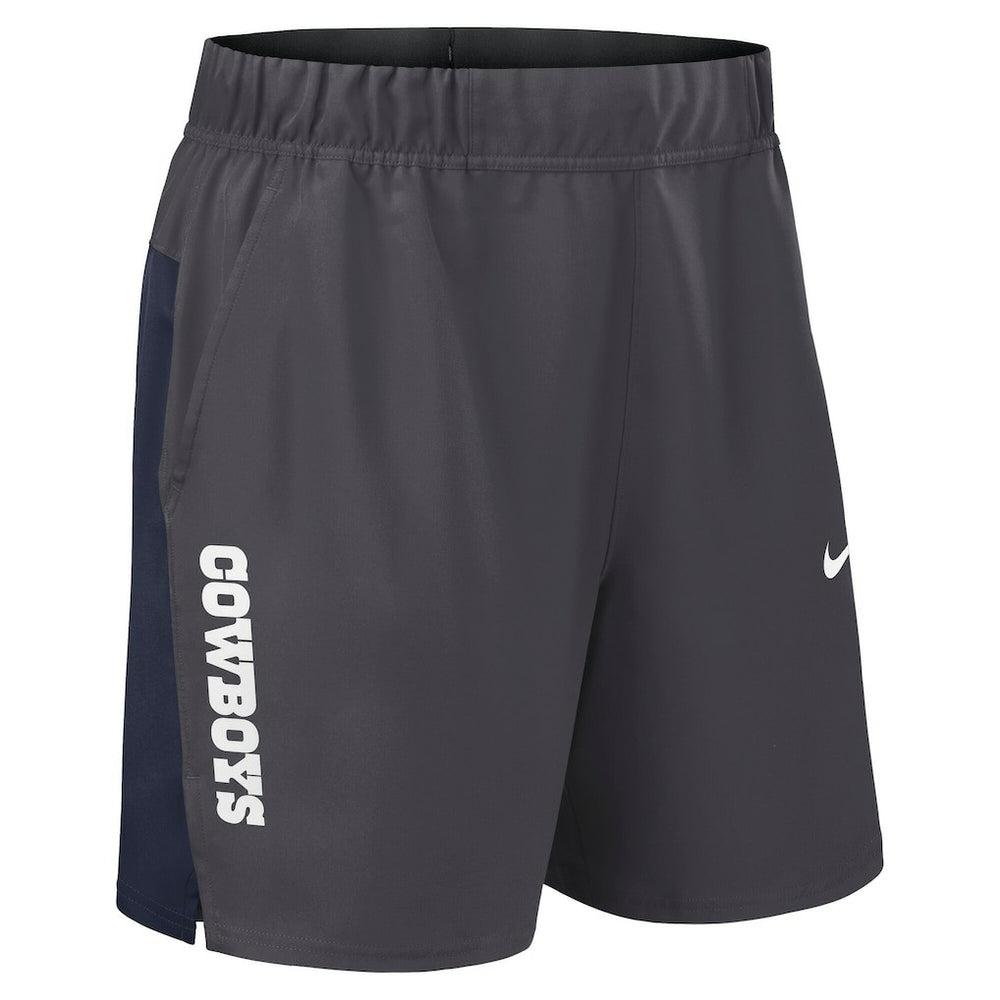 Dallas Cowboys Woven Victory Dri-FIT Shorts - Gray - Nike