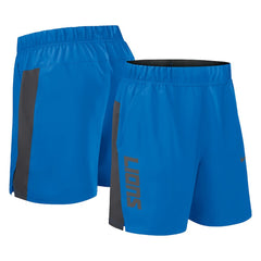 Detroit Lions Woven Victory Dri-FIT Shorts - Blue - Nike