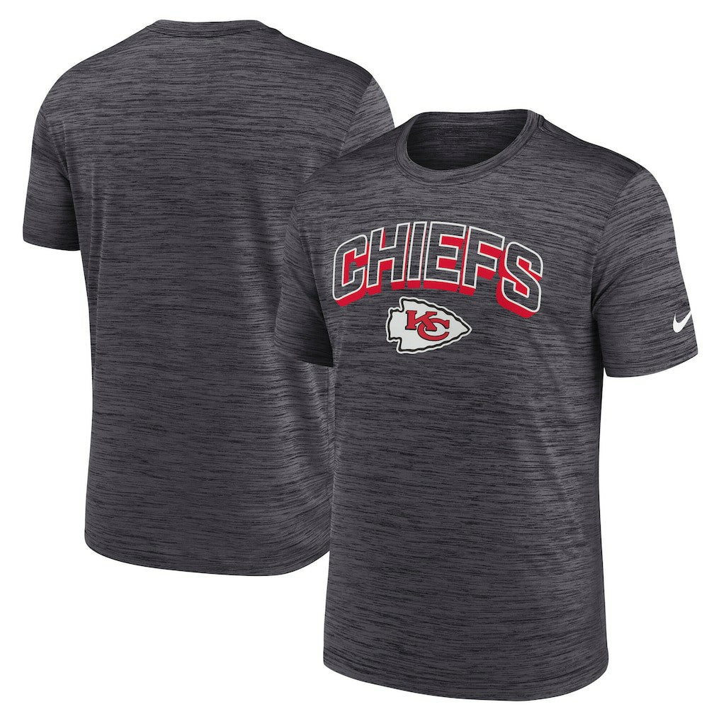 Kansas City Chiefs Primetime Velocity Dri-FIT T-Shirt - Charcoal - Nike