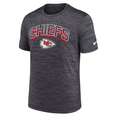 Kansas City Chiefs Primetime Velocity Dri-FIT T-Shirt - Charcoal - Nike