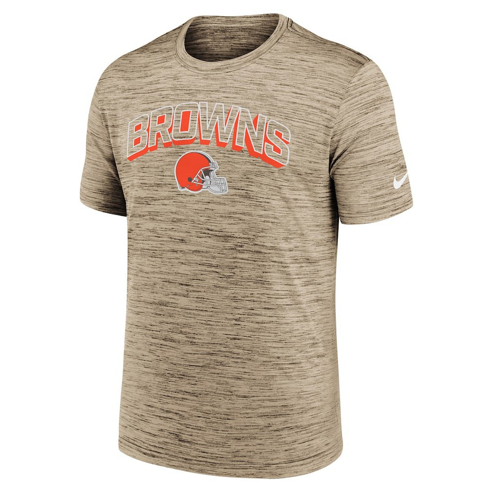 Cleveland Browns Primetime Velocity Dri-FIT T-Shirt - Brown - Nike