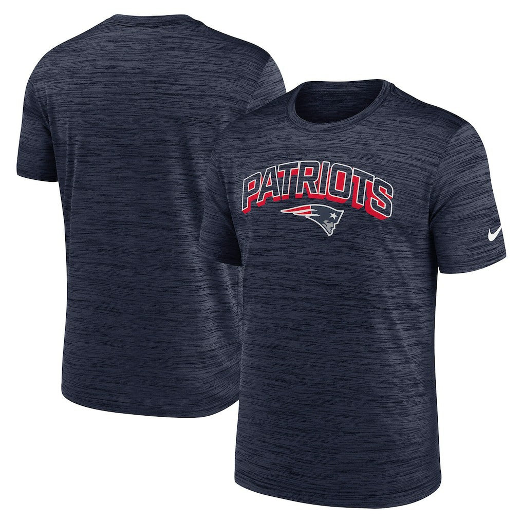 New England Patriots Primetime Velocity Dri-FIT T-Shirt - Navy - Nike