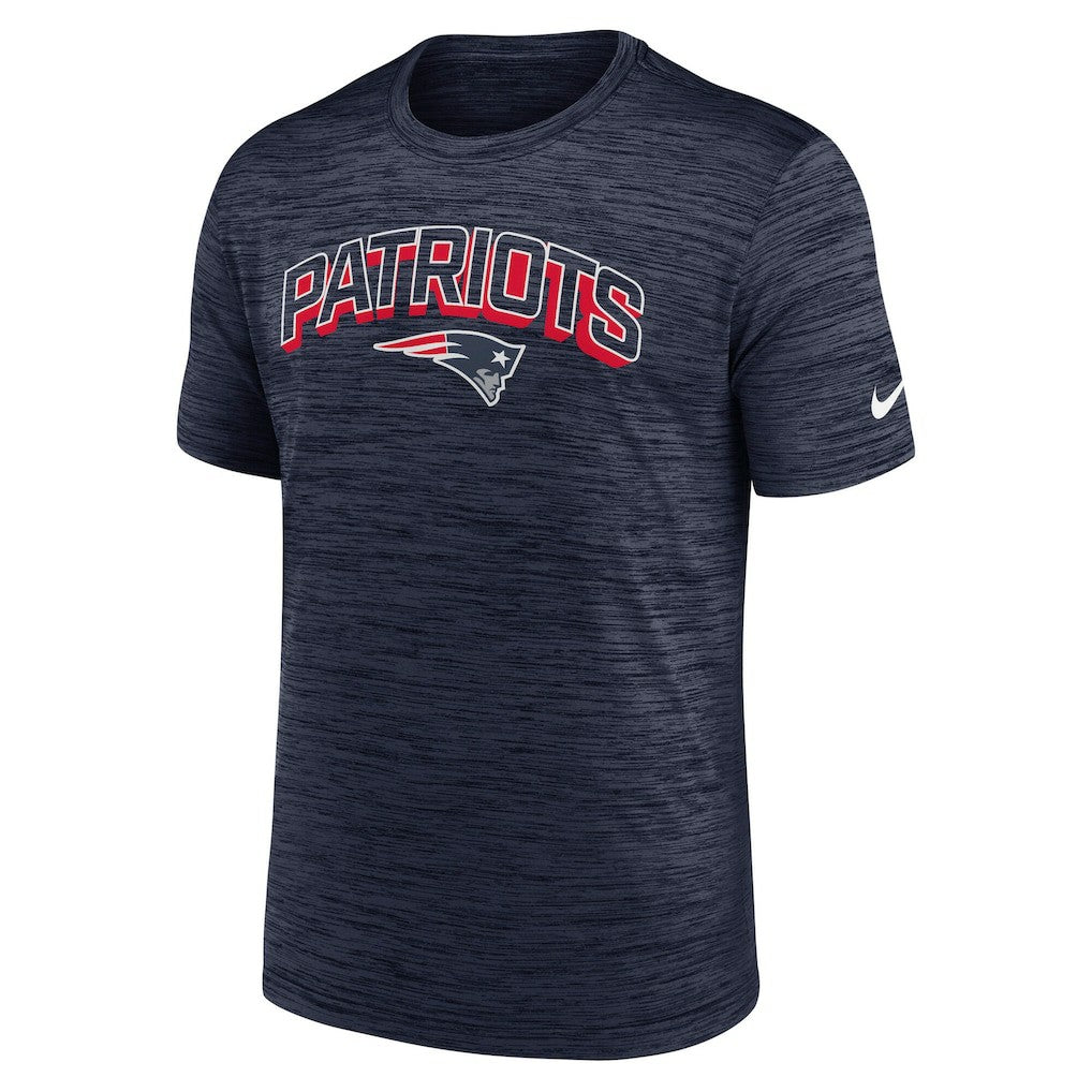New England Patriots Primetime Velocity Dri-FIT T-Shirt - Navy - Nike
