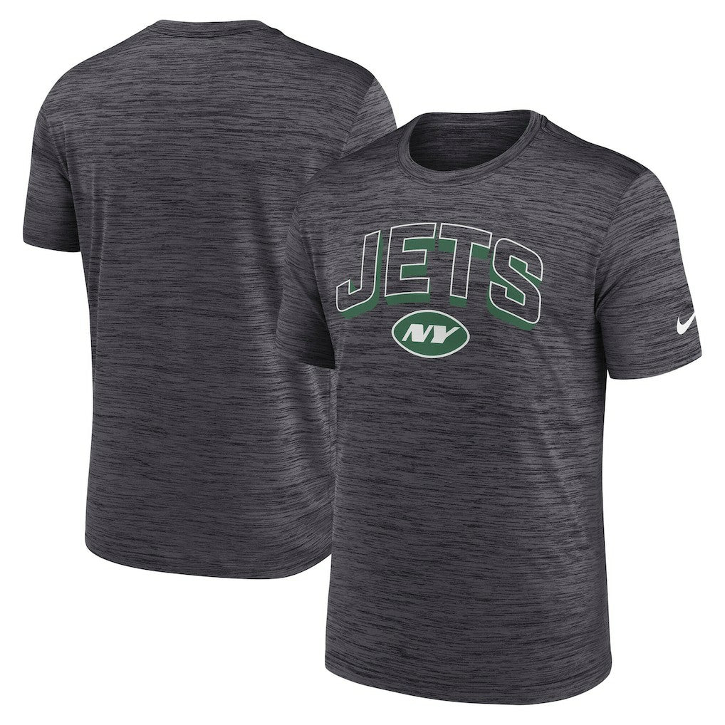 New York Jets Primetime Velocity Dri-FIT T-Shirt - Charcoal - Nike