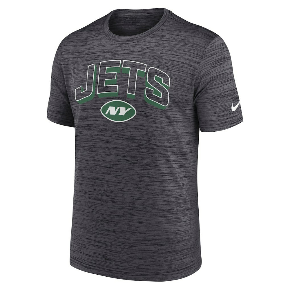 New York Jets Primetime Velocity Dri-FIT T-Shirt - Charcoal - Nike
