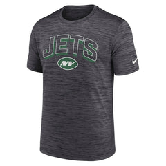 New York Jets Primetime Velocity Dri-FIT T-Shirt - Charcoal - Nike