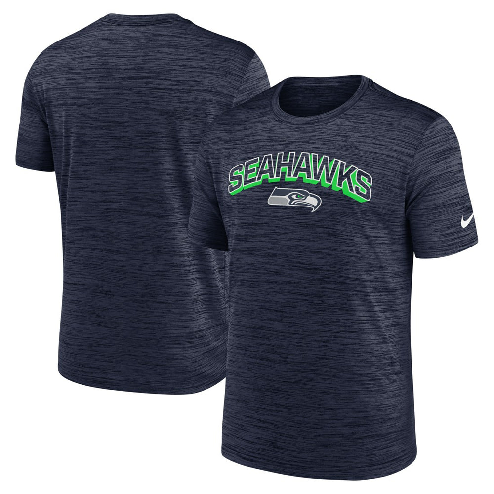Seattle Seahawks Primetime Velocity Dri-FIT T-Shirt - College Navy - Nike