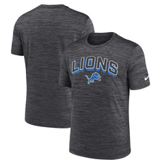 Detroit Lions Primetime Velocity Dri-FIT T-Shirt - Charcoal - Nike