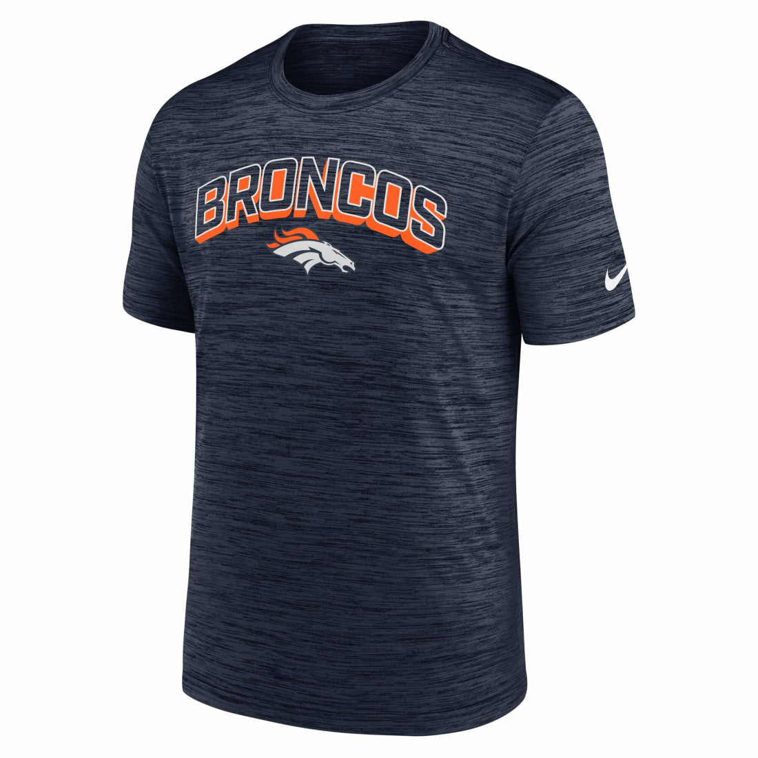 Denver Broncos Primetime Velocity Dri-FIT T-Shirt - Navy - Nike