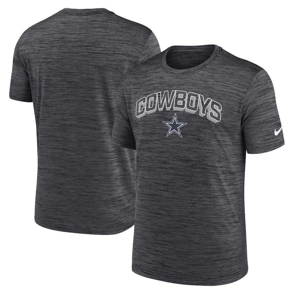 Dallas Cowboys Primetime Velocity Dri-FIT T-Shirt - Charcoal - Nike