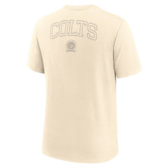 Indianapolis Colts Glory Tri-Blend T-Shirt - Cream - Nike